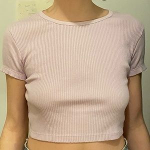 Uniqlo Lavender Baby Tee